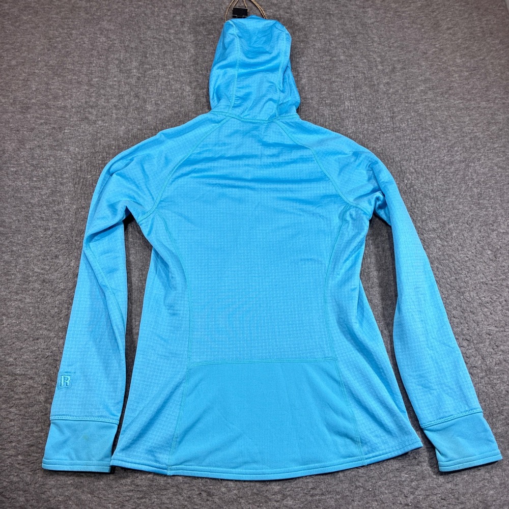 Patagonia R1 Hoody Women Small Blue Quarter Zip Pullover Climbing Gorpcore Camp - Picture 5 of 11